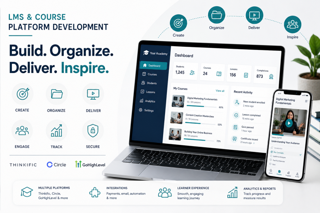 lms course platform development